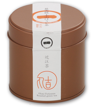 一番「最高級 土山ほうじ茶」パッケージ(缶)