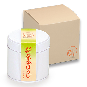 4541 季節商品 新茶香ほうじ【丸吉コルン缶箱入】