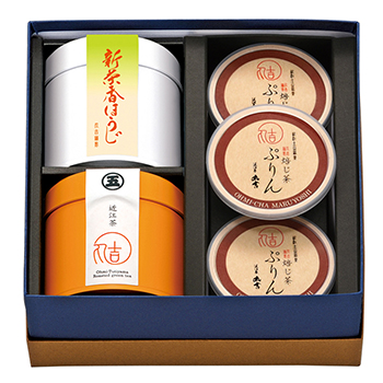4841 季節商品 ほうじ茶・お菓子詰合せ